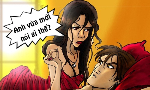vợ chồng cãi nhau