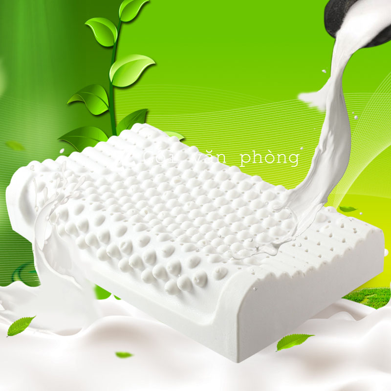 Gối cao su người lớn hạt massage chống đau vai gáy LDH-02 Gối cao su người lớn hạt massage chống đau vai gáy LDH-02